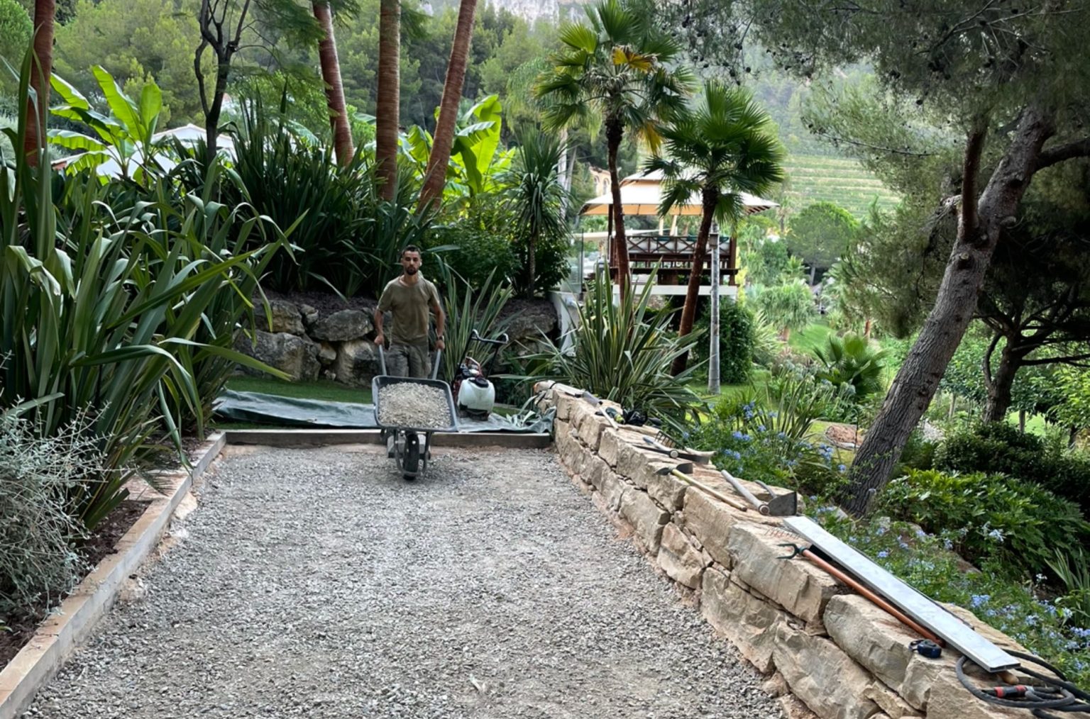 Création terrain de pétanque Marseille