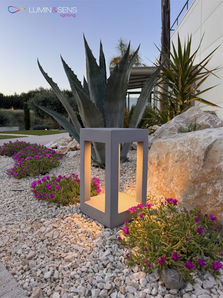 Installation luminaire extérieur paysagiste marseille et Lumin sens